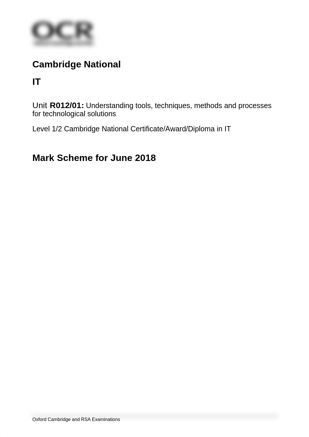 GCSE Information Technologies Mark Scheme [1].pdf_dftypq4b5z1_page1