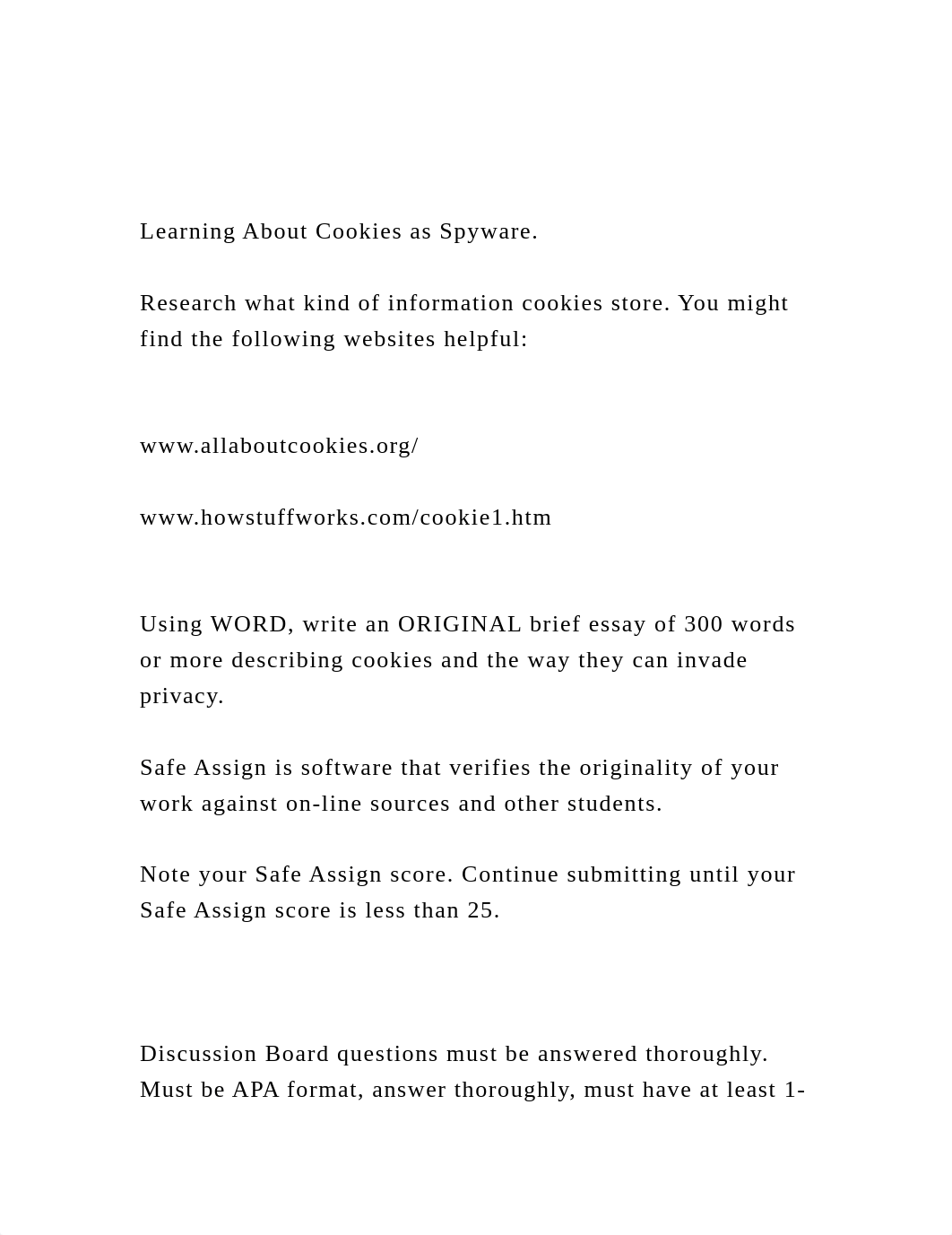 Learning About Cookies as Spyware.Research what kind of info.docx_dfu39tee9b6_page2