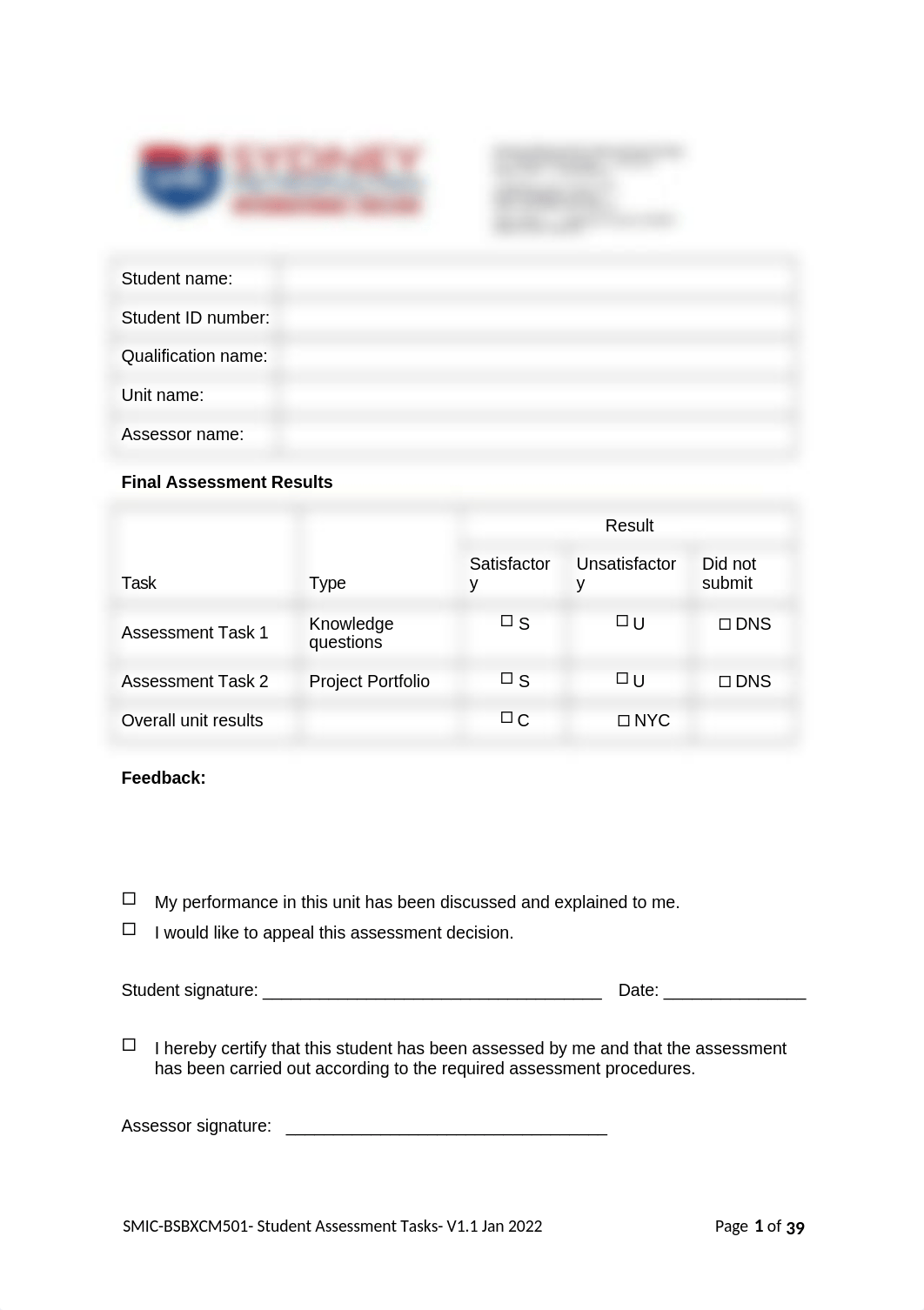 BSBXCM501 Student Assessment Tasks.docx_dfue55kkxic_page1