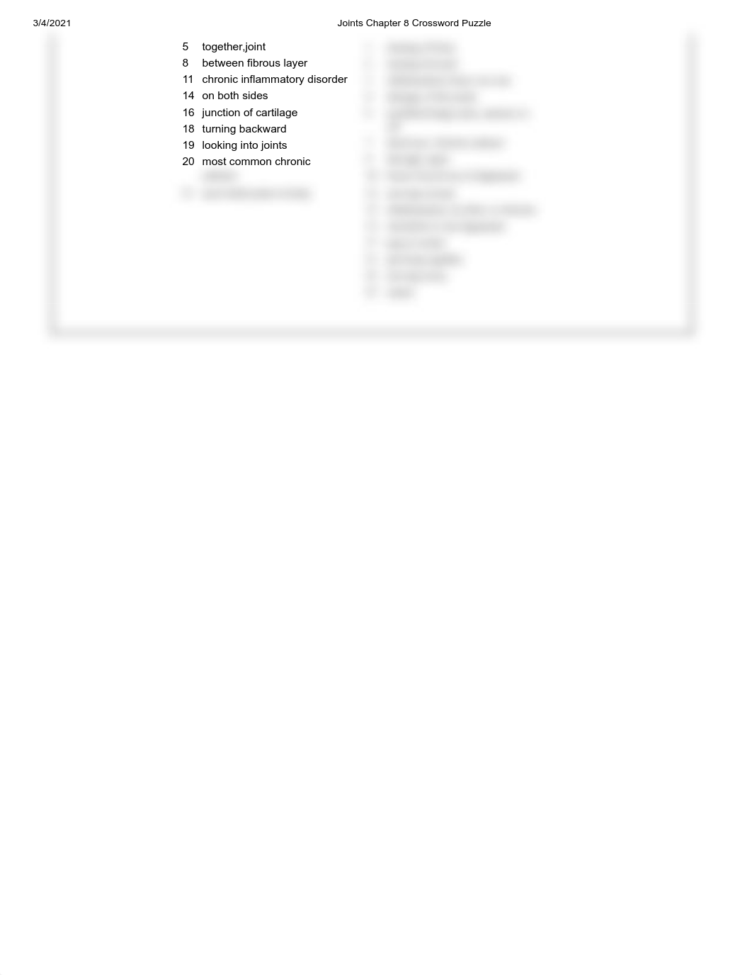Joints Chapter 8 Crossword Puzzle.pdf_dfue8eqiajz_page2