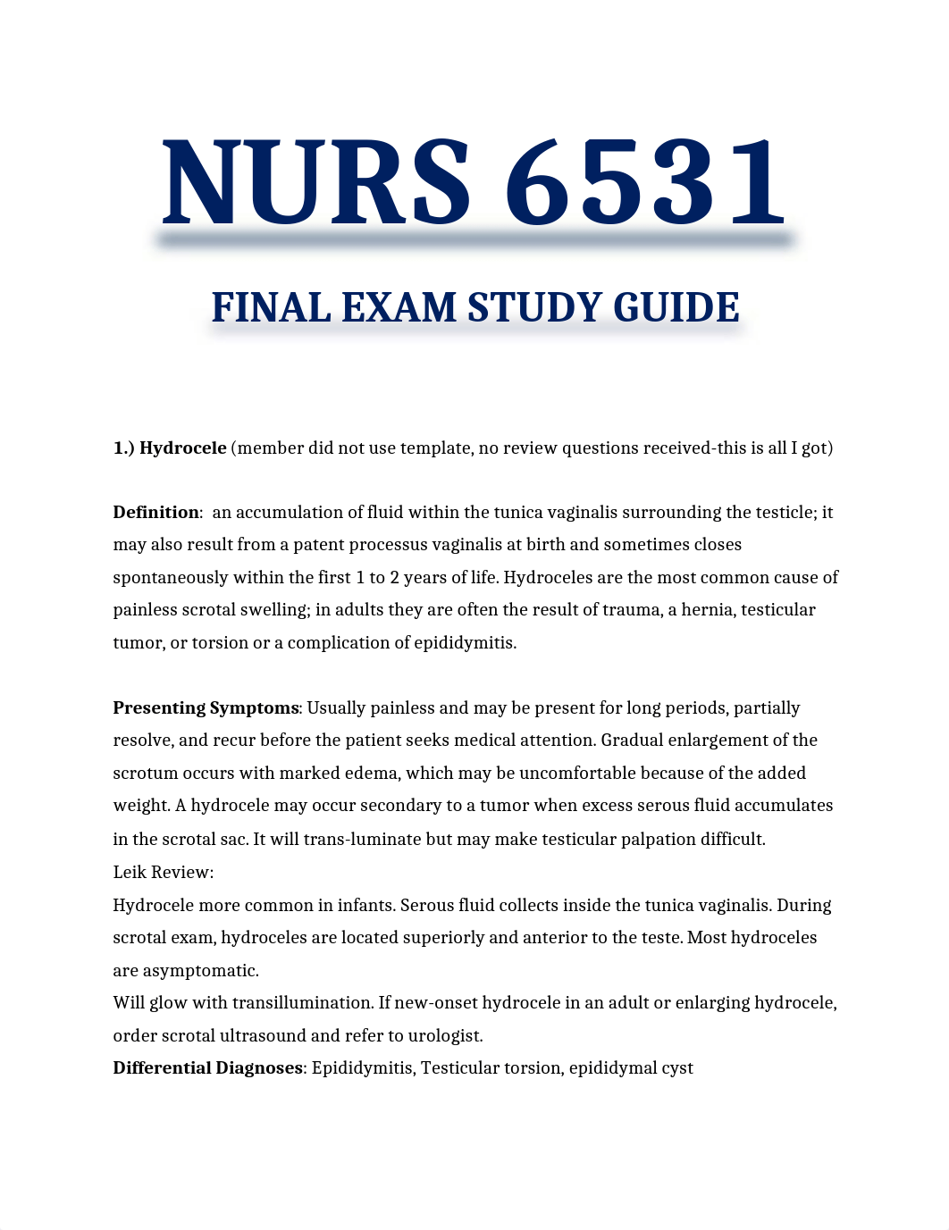 NURS 6531 FINAL EXAM STUDY GUIDE.docx_dfv14rn8ymw_page1