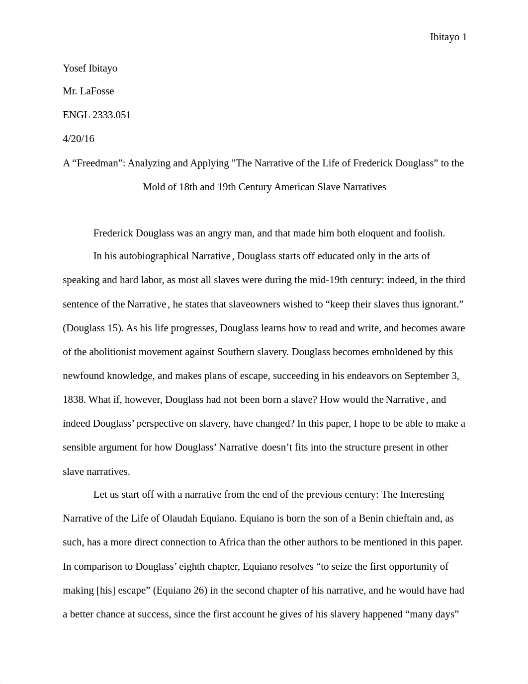 A "Freedman": Analyzing and Applying "The Narrative of the Life of Frederick Douglass" to the Mold o_dfv25wo3t5w_page1