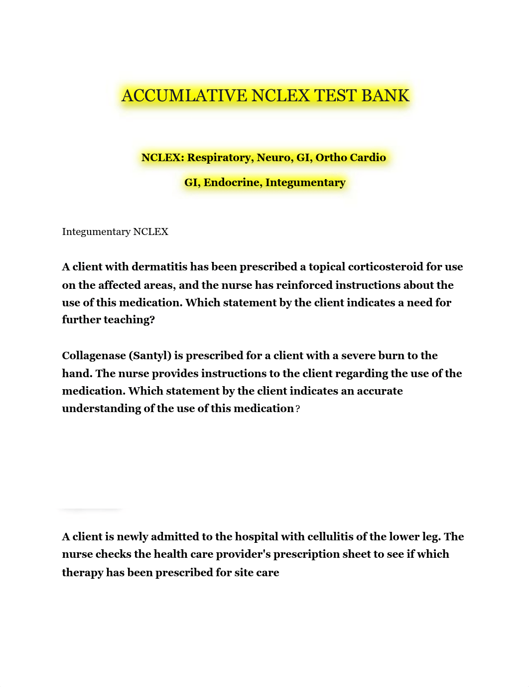 ACCUMLATIVE NCLEX TEST BANK.pdf_dfvfuhz0we0_page1