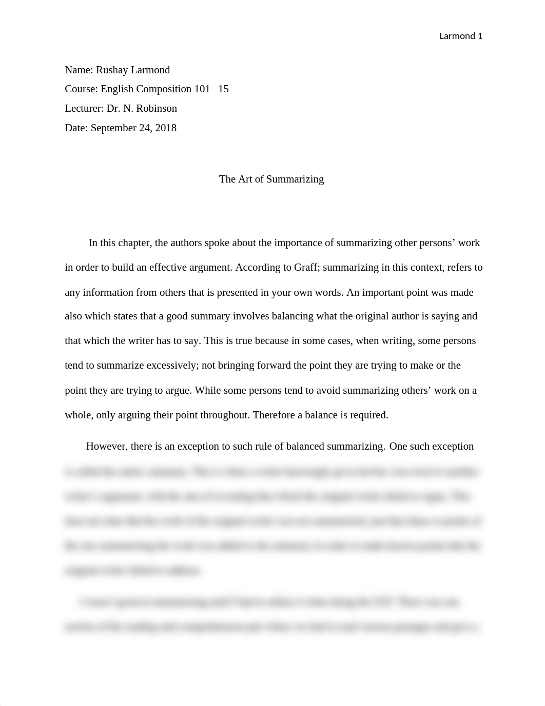 They Say I say chapter 2 Opinion essay.docx_dfvkd23vzuk_page1