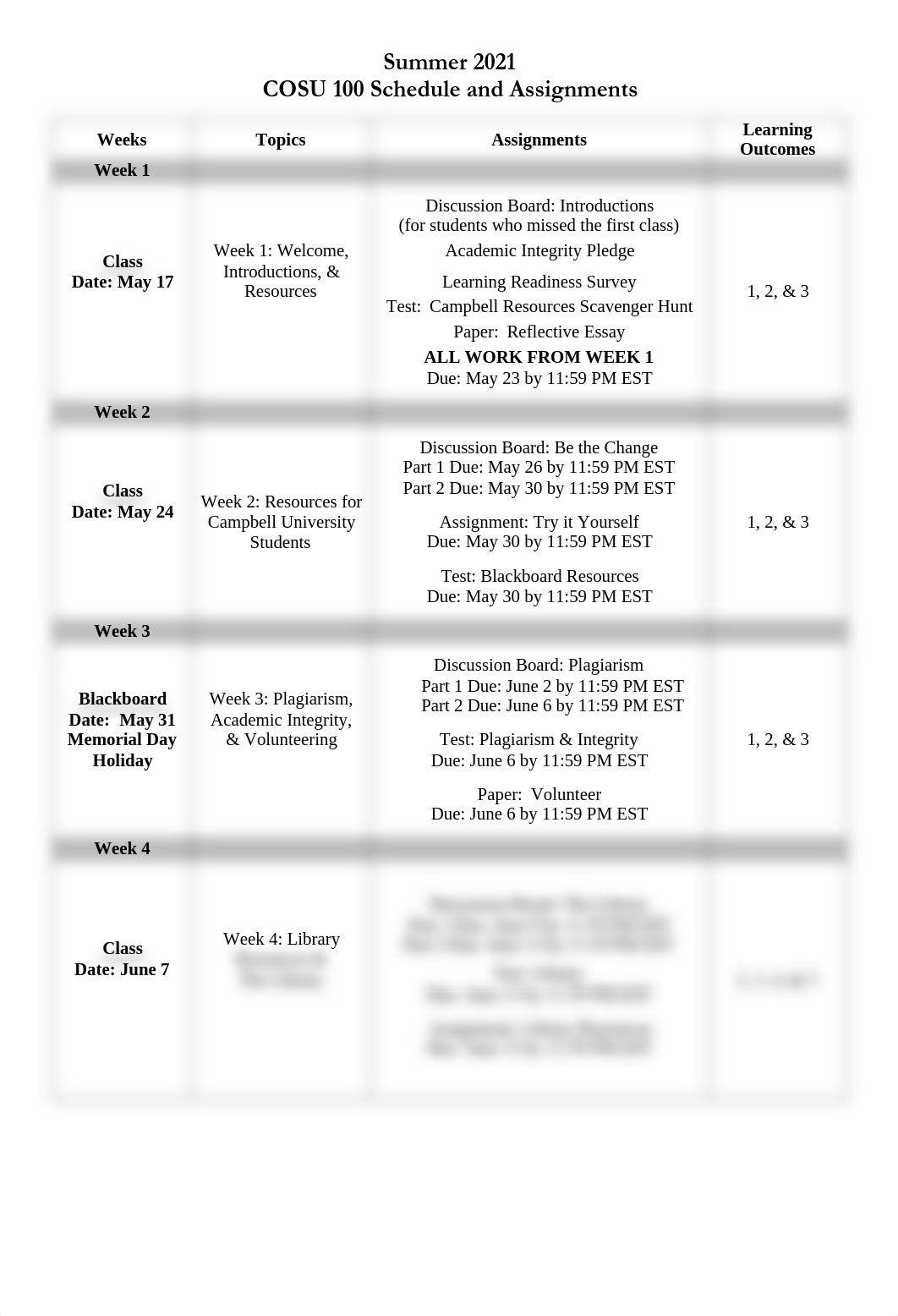 COSU 100 Summer Assignment Schedule.pdf_dfvoldzpbk7_page1