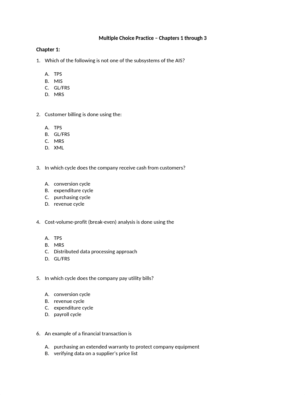 Multiple Choice Practice - chapters 1 through 3.docx_dfvqfy316j8_page1