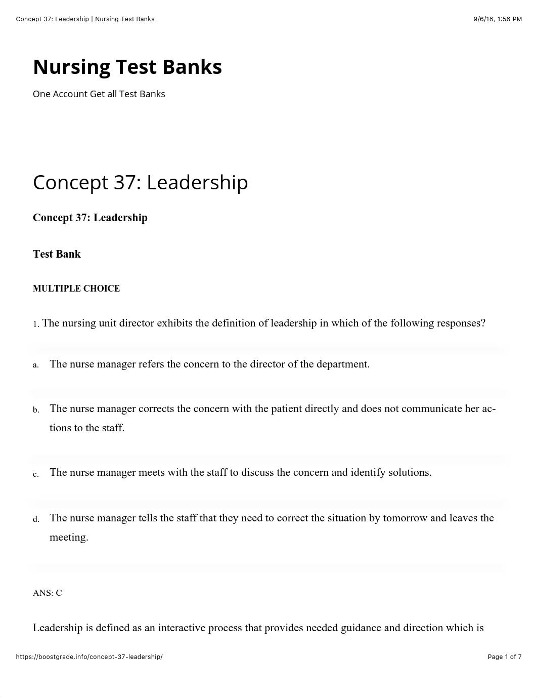 Concept 37: Leadership | Nursing Test Banks.pdf_dfvt83zdpp8_page1