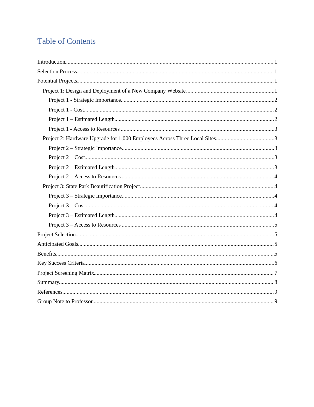 Week 3 - Group 3_Project Selection_CourseHero.docx_dfw5lzvmo5y_page2