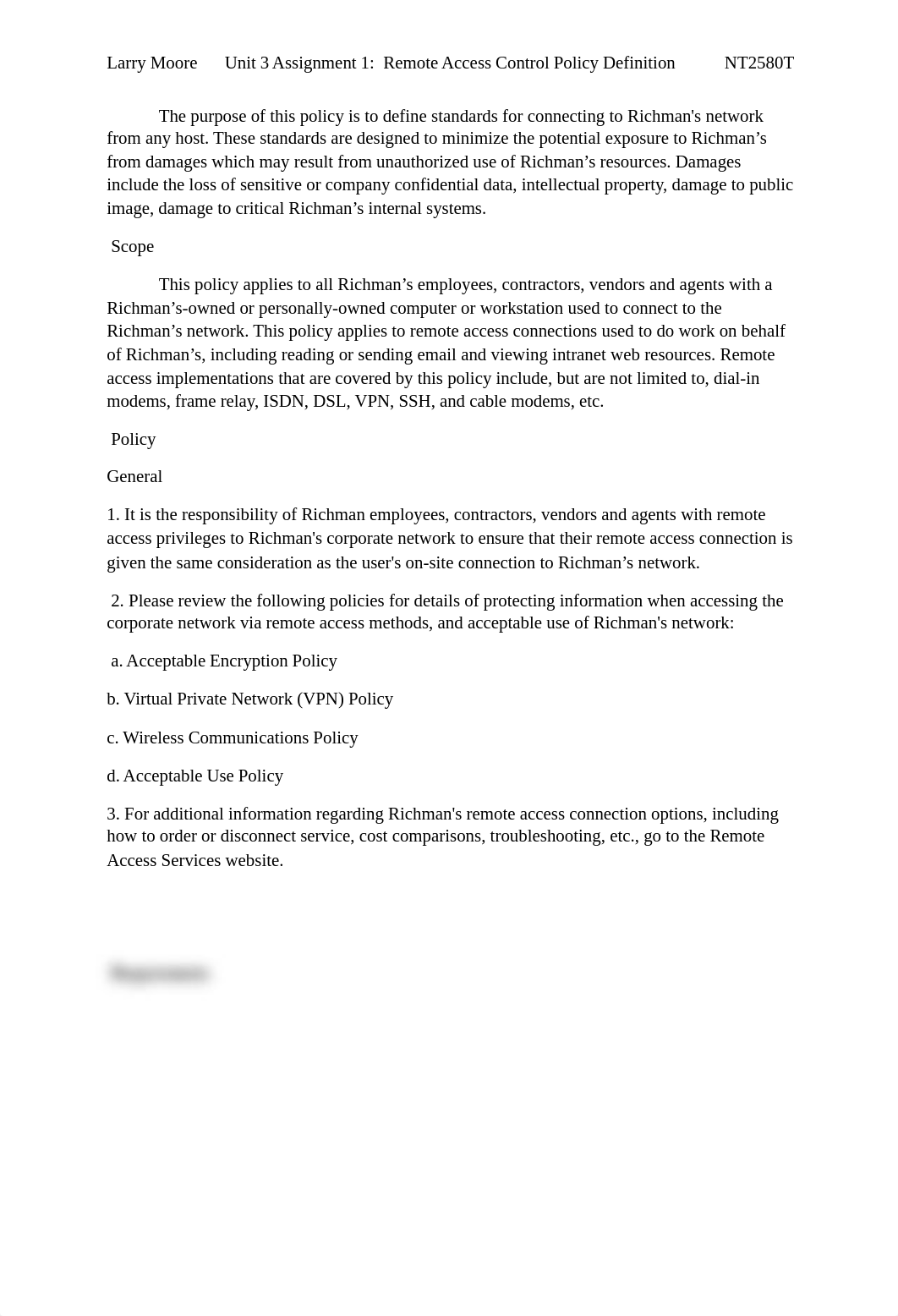 Unit 3 Assignment 3.3 Remote Access Control Policy Definition_dfw9eia4hxl_page1