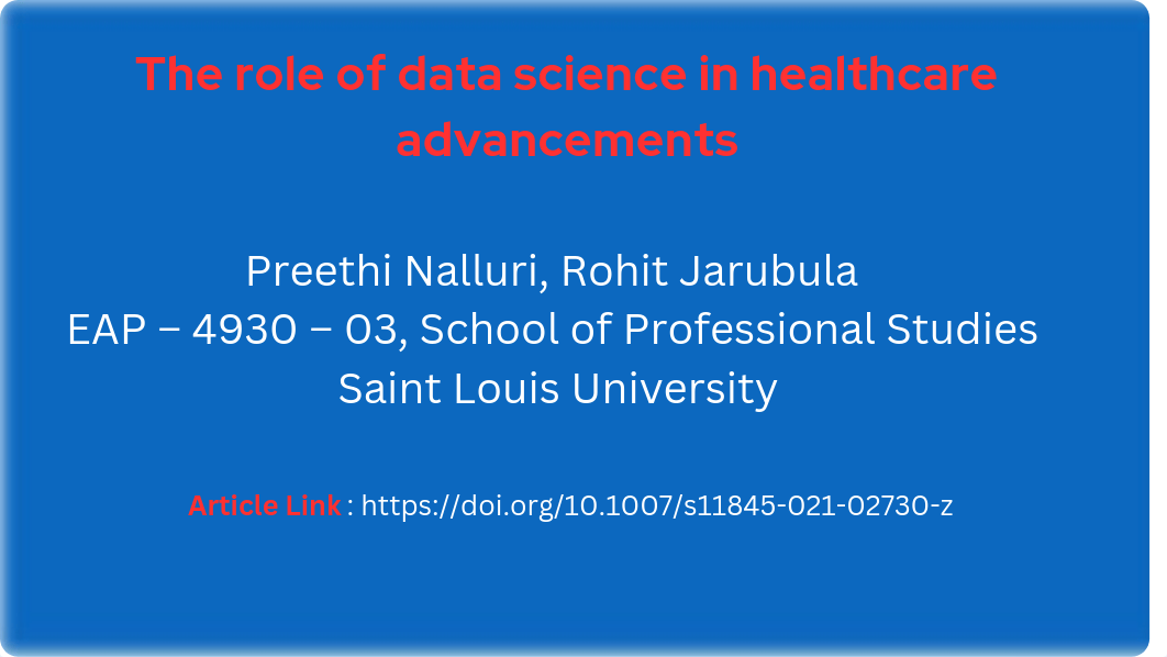 The Role of Data Science in Healthcare Advancement .pdf_dfwopneb4by_page1