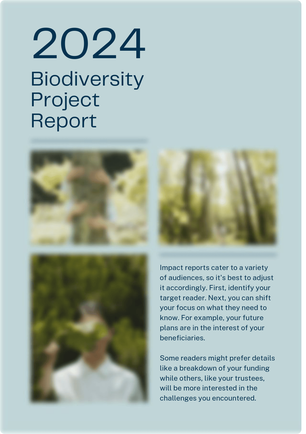 Biodiversity project report Report in Pastel Blue Dark Blue Minimalist Monotone Style.pdf_dfwovk7lpp8_page1