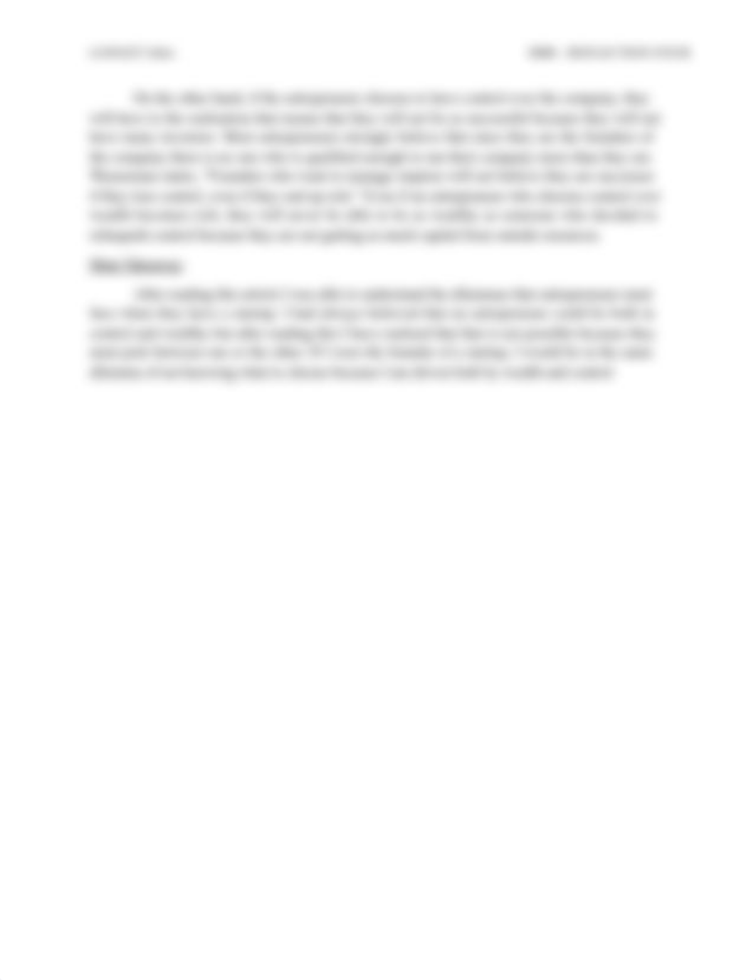 HBR - REFLECTION FOUR - THE FOUNDER'S DILEMMA- LONGET Jules.docx_dfwunln34x7_page2