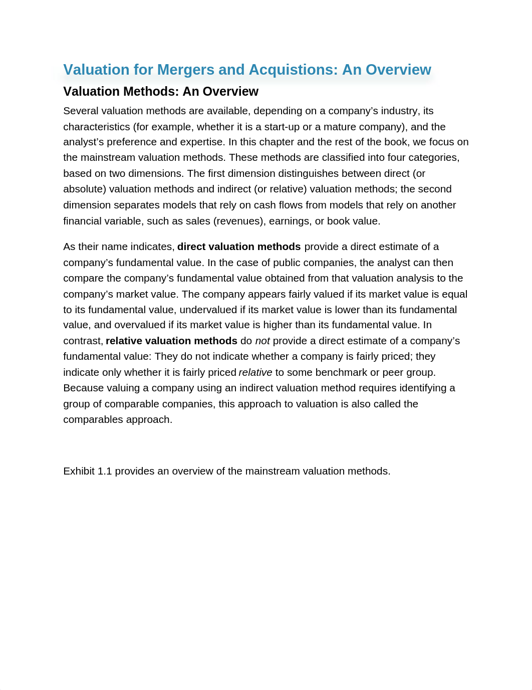 Valuation for Mergers and Acquistions 1a.docx_dfwxx23ml6t_page1