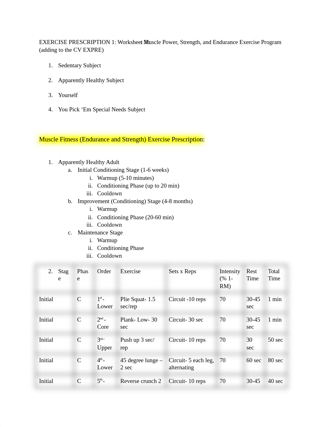 Worksheet 3b Muscle Power Strength and Endurance Exercise Prescription1 (2).docx_dfwzadeffzv_page1