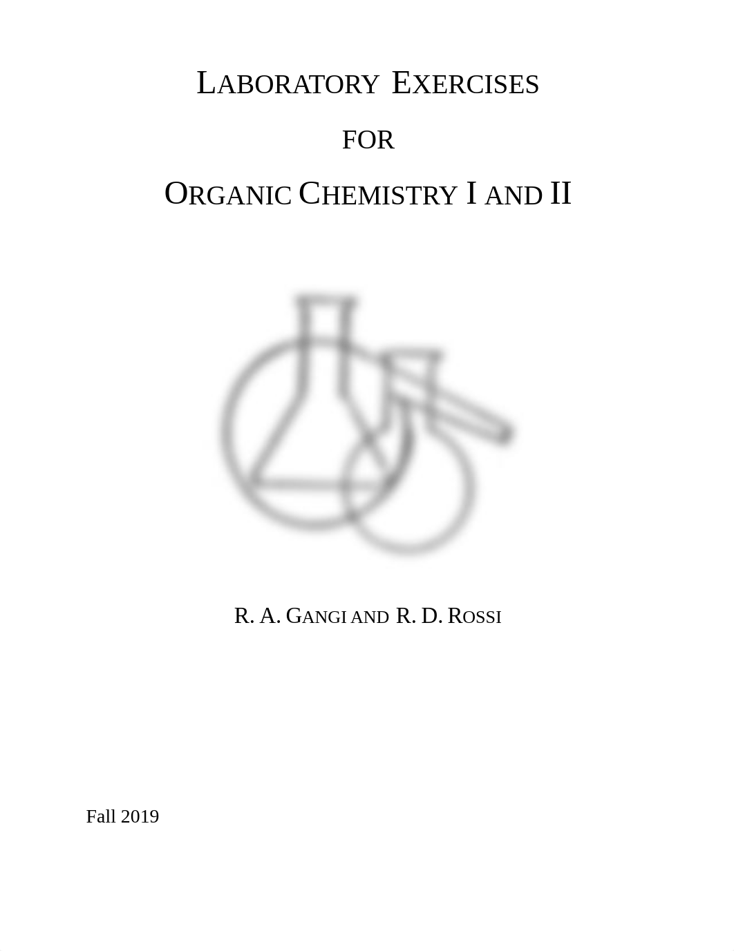 Laboratory Exercises for Organic Chemistry I and II Fall 2021.pdf_dfx39wx1nyu_page1