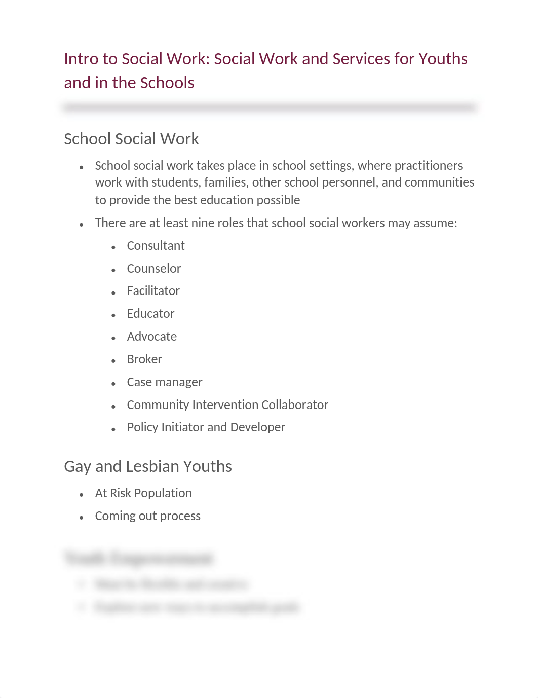 Chapter 15- Social Work and Services for Youths and in the Schools.docx_dfx3t7u9ga6_page1