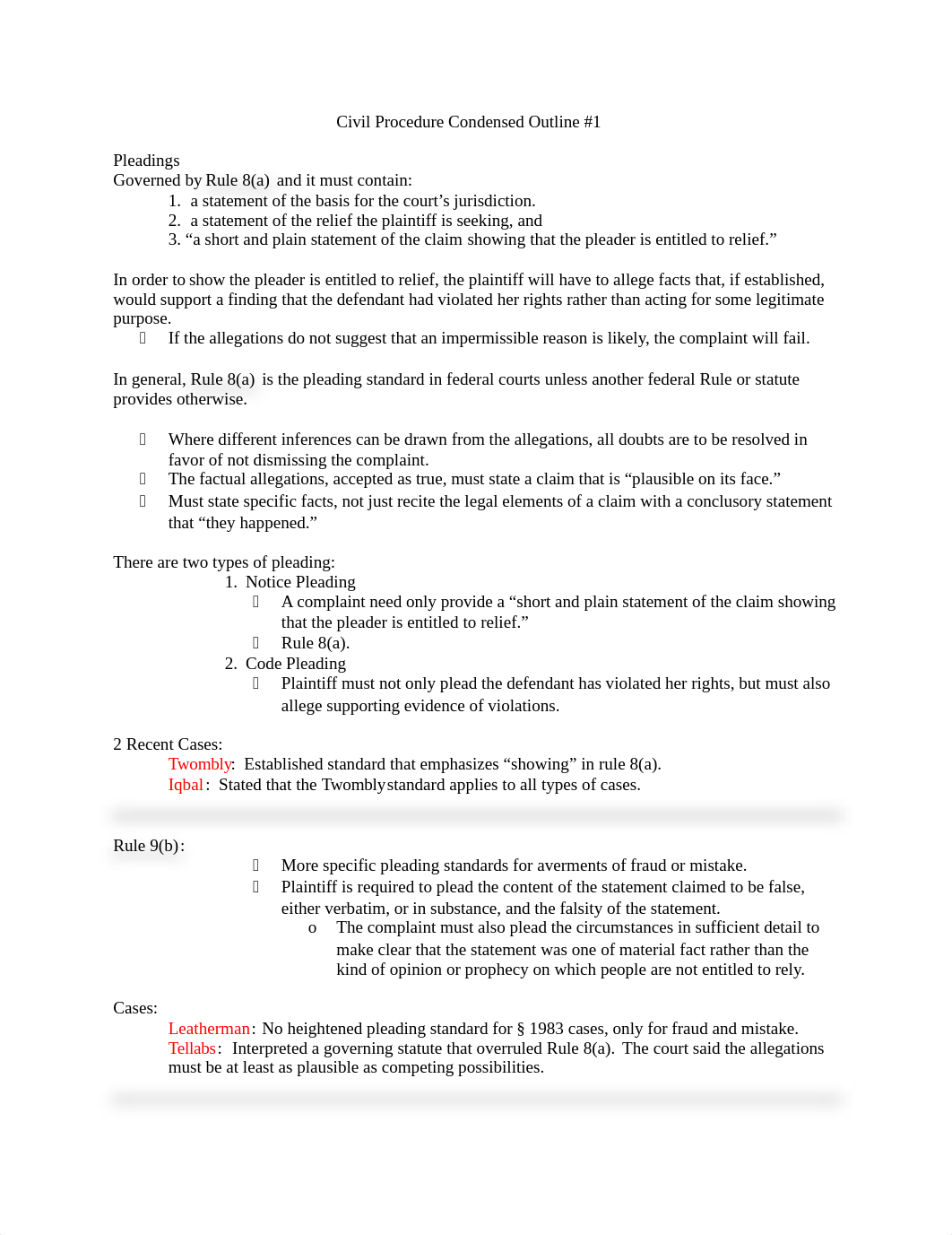 Civil Procedure Condensed Outline.docx_dfx9akfiw66_page1