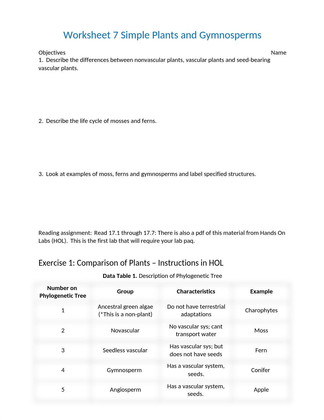 Worksheet 7 - Kingdom_Plantae_Simple_Plants_and_Gymnosperms (1).docx_dfxpadn0r11_page1