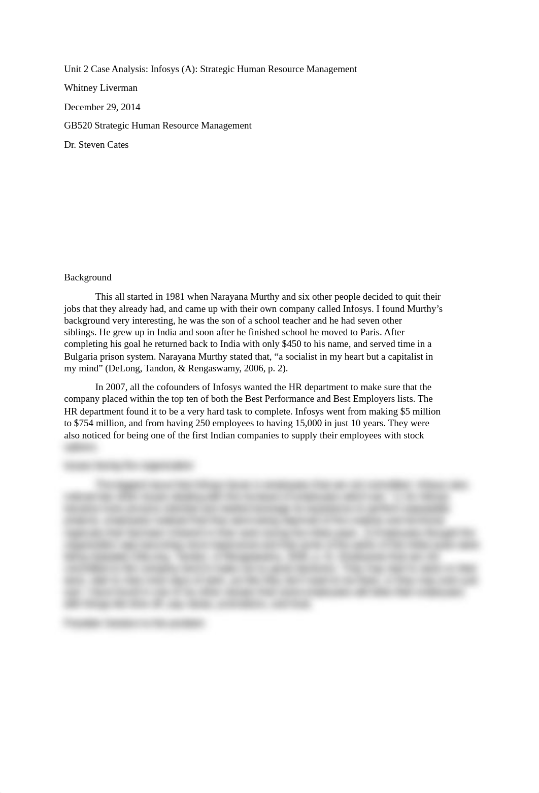 Unit 2 Case Analysis  Infosys_dfy0lvztdir_page1