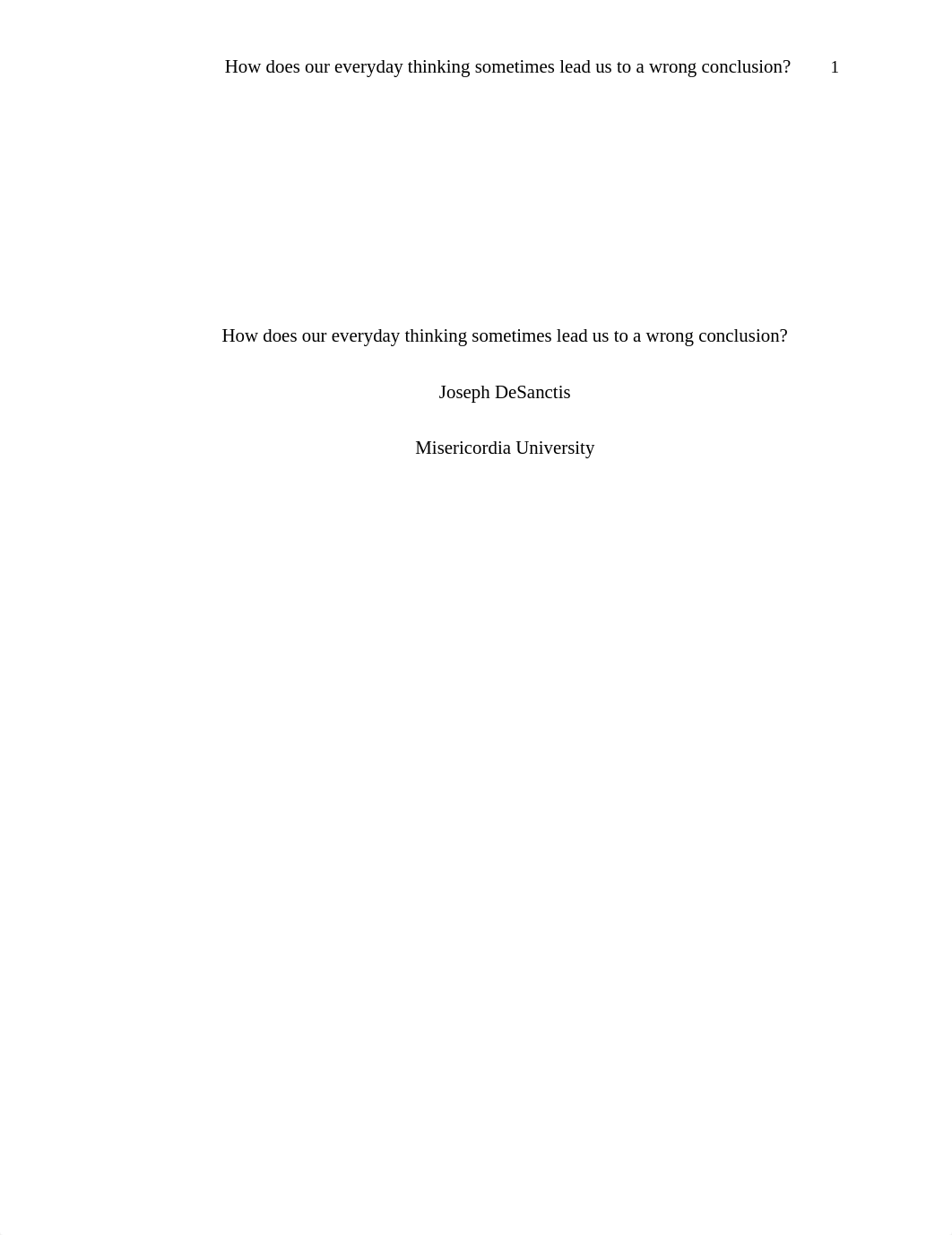 How does our everyday thinking sometimes lead us to a wrong conclusion.docx_dfyd8ocw2f0_page1