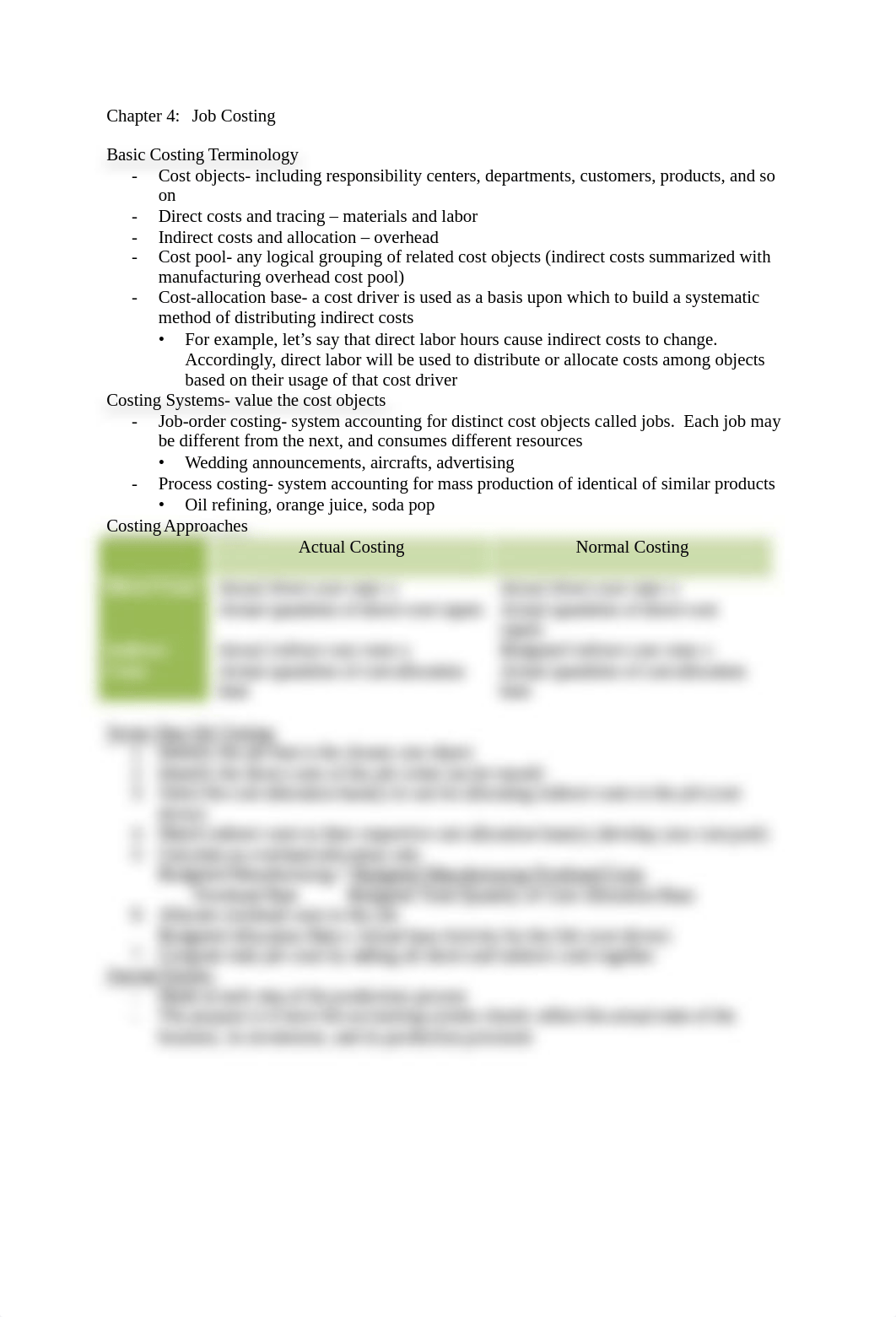 Adv. Managerial Accounting- Chapter 4 Notes_dfyje36u4h8_page1