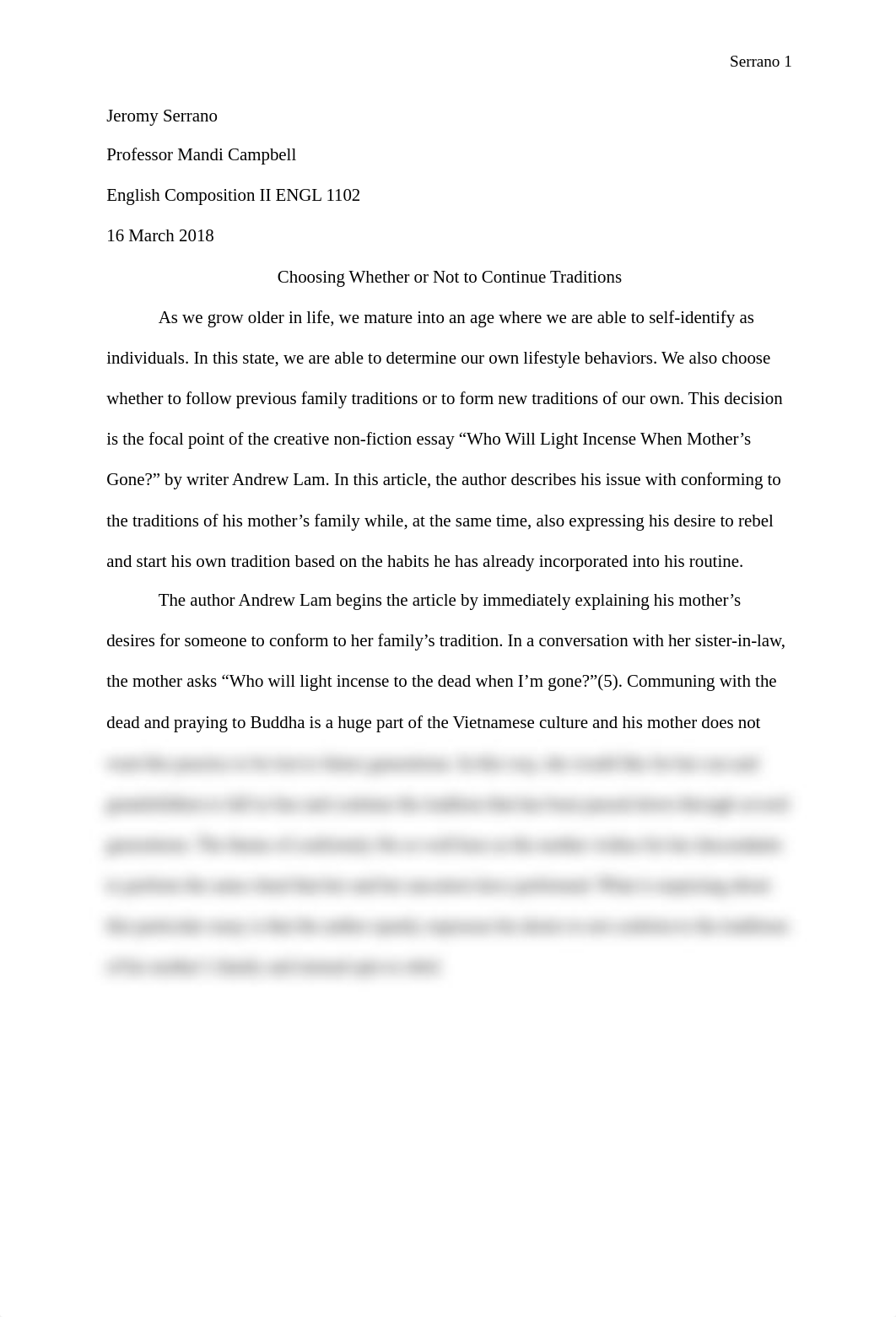 Analysis of a Creative Non-Fiction Essay.docx_dfykbbpytlv_page1