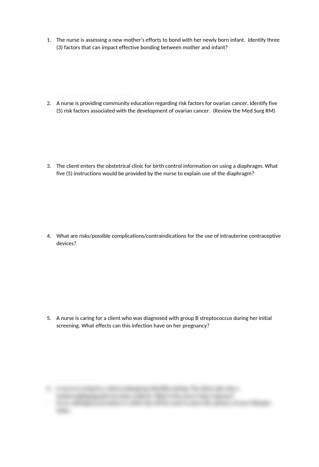 ATI Focused Maternal Questions..docx_dfyktx73gs4_page1