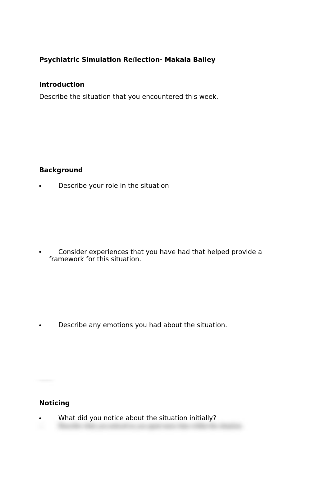 Psychiatric Simulation Reflection-Bailey.docx_dfys8bmuev4_page1