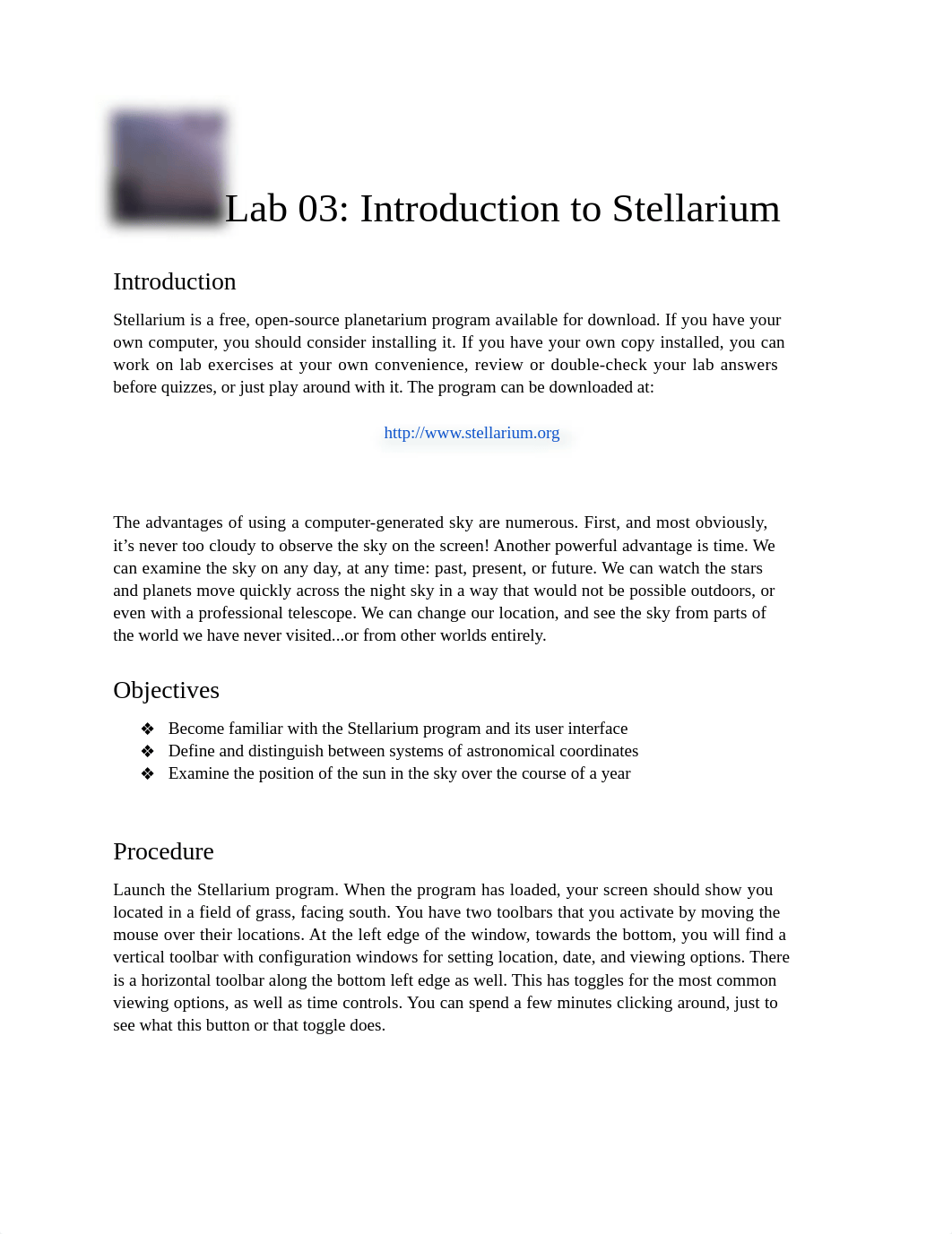 Lab 03_ Introduction to Stellarium.docx_dfyx6gahyq5_page1