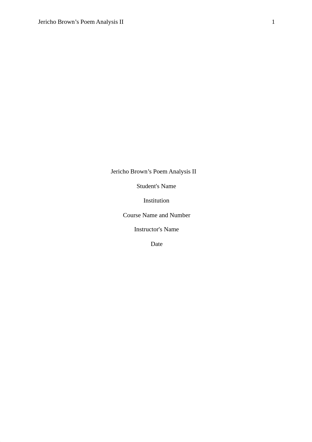 Jericho Brown's Poem Analysis II.docx_dfyzfa4gnak_page1