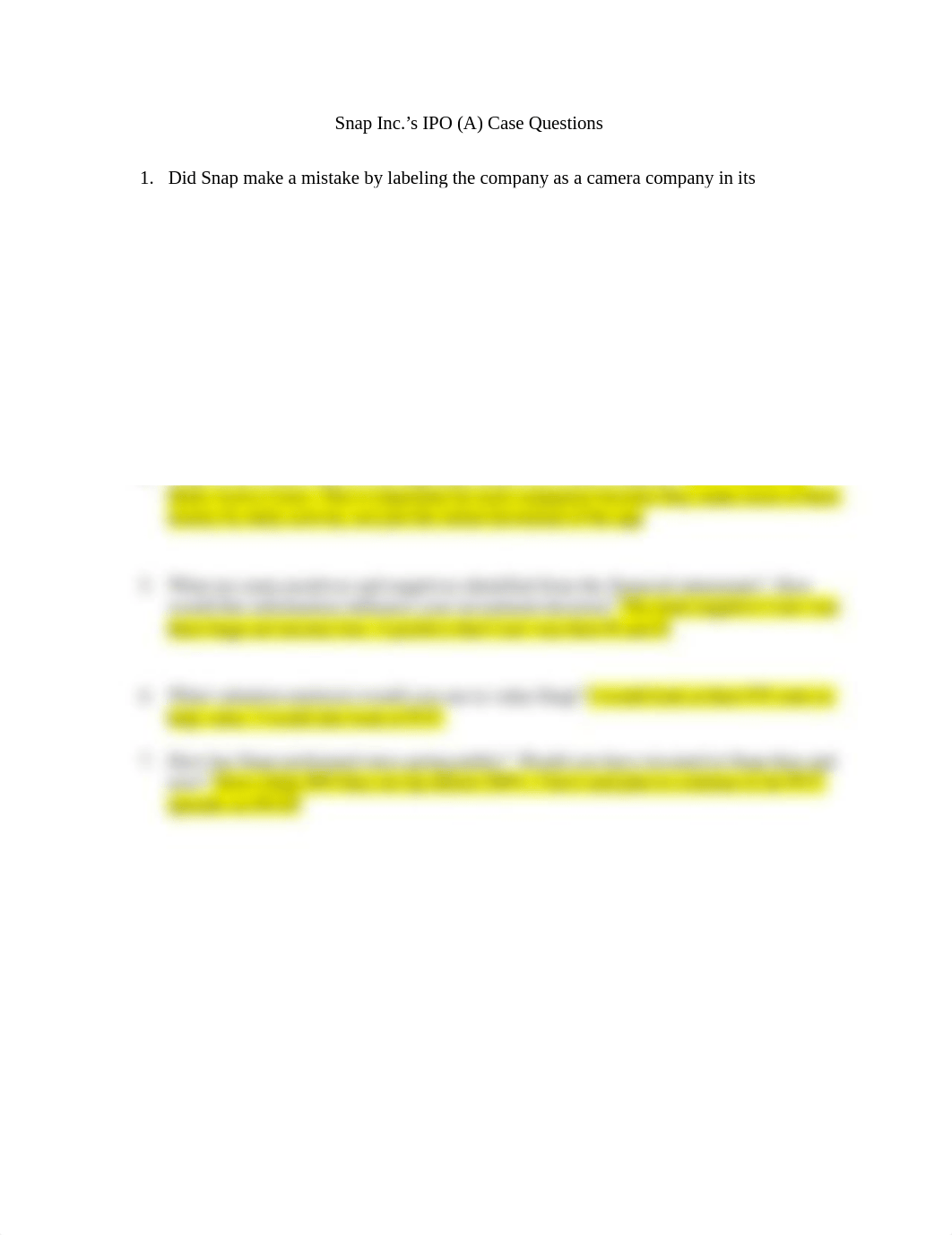 Snap Inc.'s IPO (A) Case Questions.docx_dfz7rbhz9nf_page1