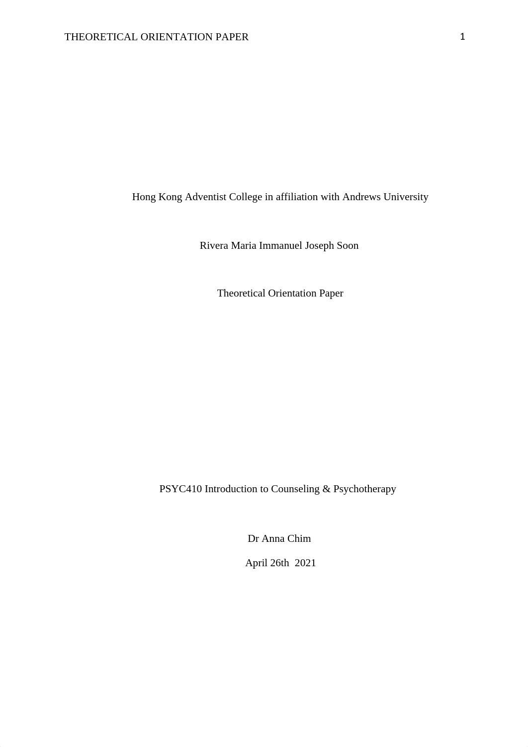 Theoretical Orientation Paper Maria Rivera 214393.pdf_dfz7wn7i3aq_page1