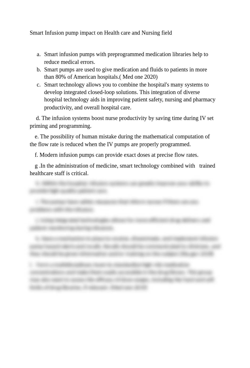 Smart Infusion pump impact on Health care and Nursing field (1).docx_dfzfz6nh1pu_page1