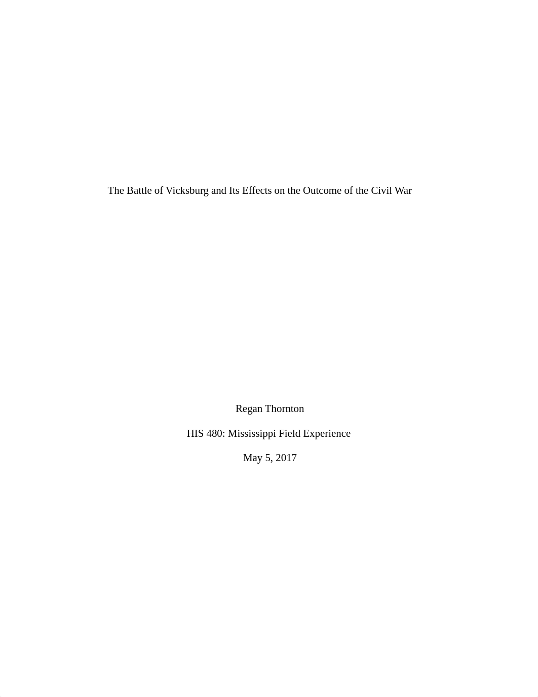 The Battle of Vicksburg and Its Effects on the Outcome of the Civil War.docx_dfzp9uhr898_page1