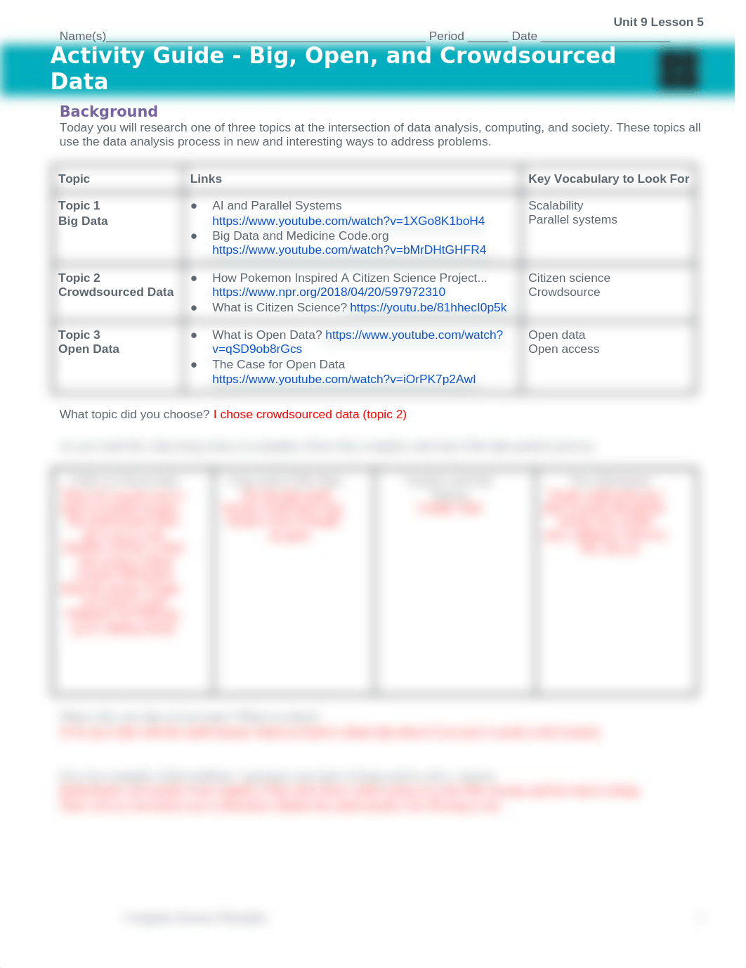 Activity Guide - Big, Open, and Crowdsourced Data - Unit 9 Lesson 5.docx_dfzpwbrb23y_page1