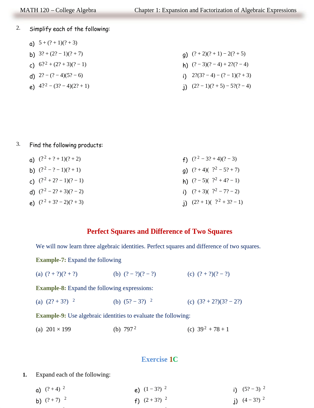 1. Expansion and Factorization of Algebraic Expressions.pdf_dfzugh0ej43_page3