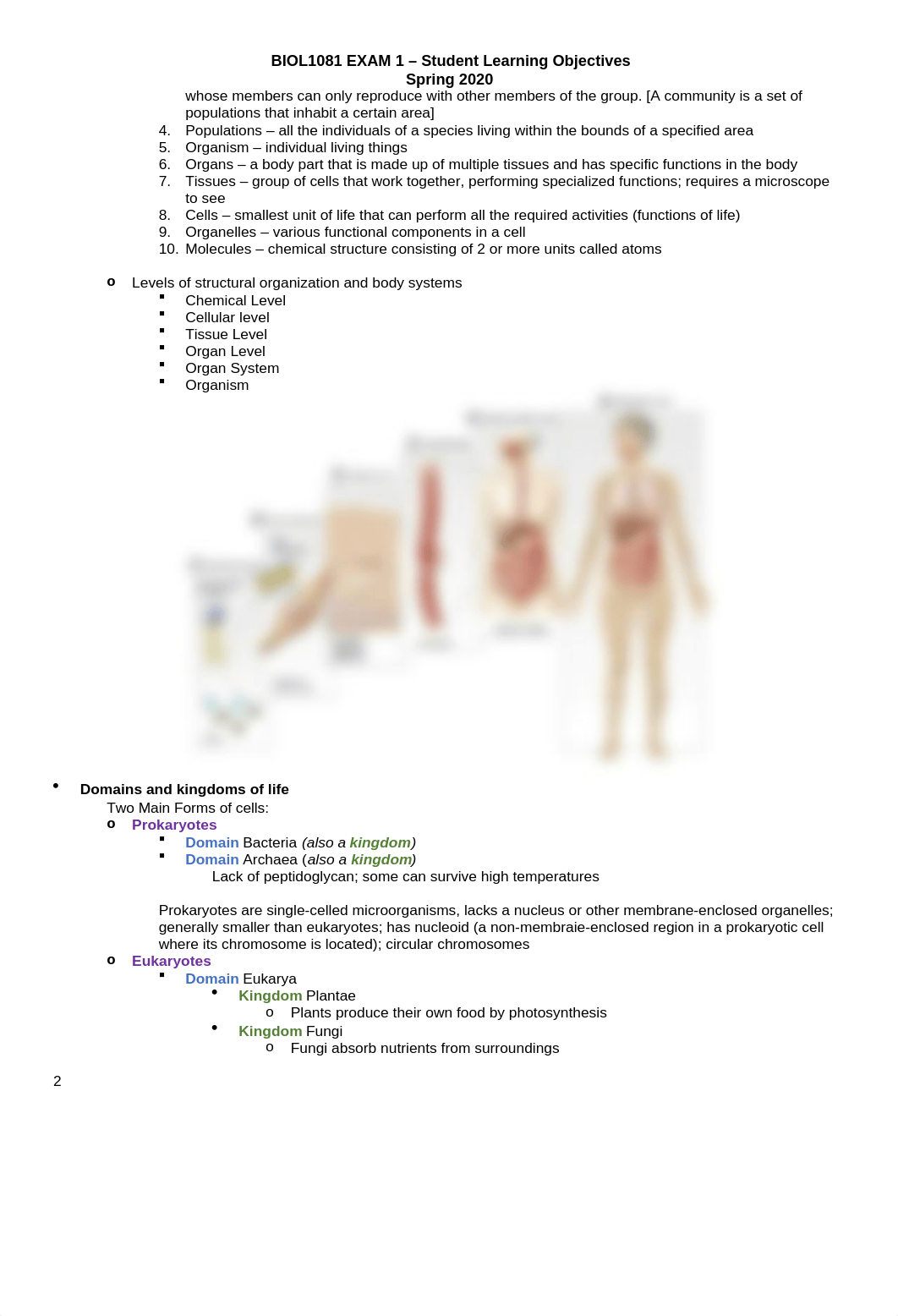 BIO EXAM 1_SP2020 Study Guide.docx_dfzujudlpqn_page2