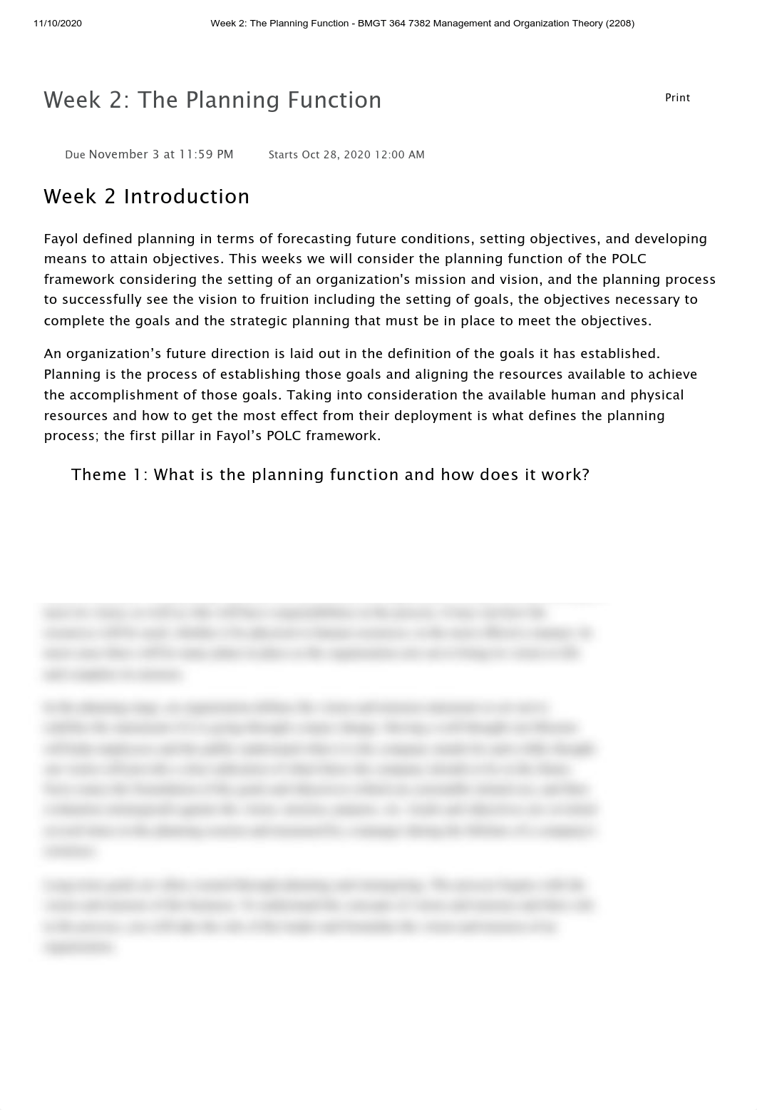 Week 2_ The Planning Function - BMGT 364 7382 Management and Organization Theory (2208).pdf_dfzved044qa_page1