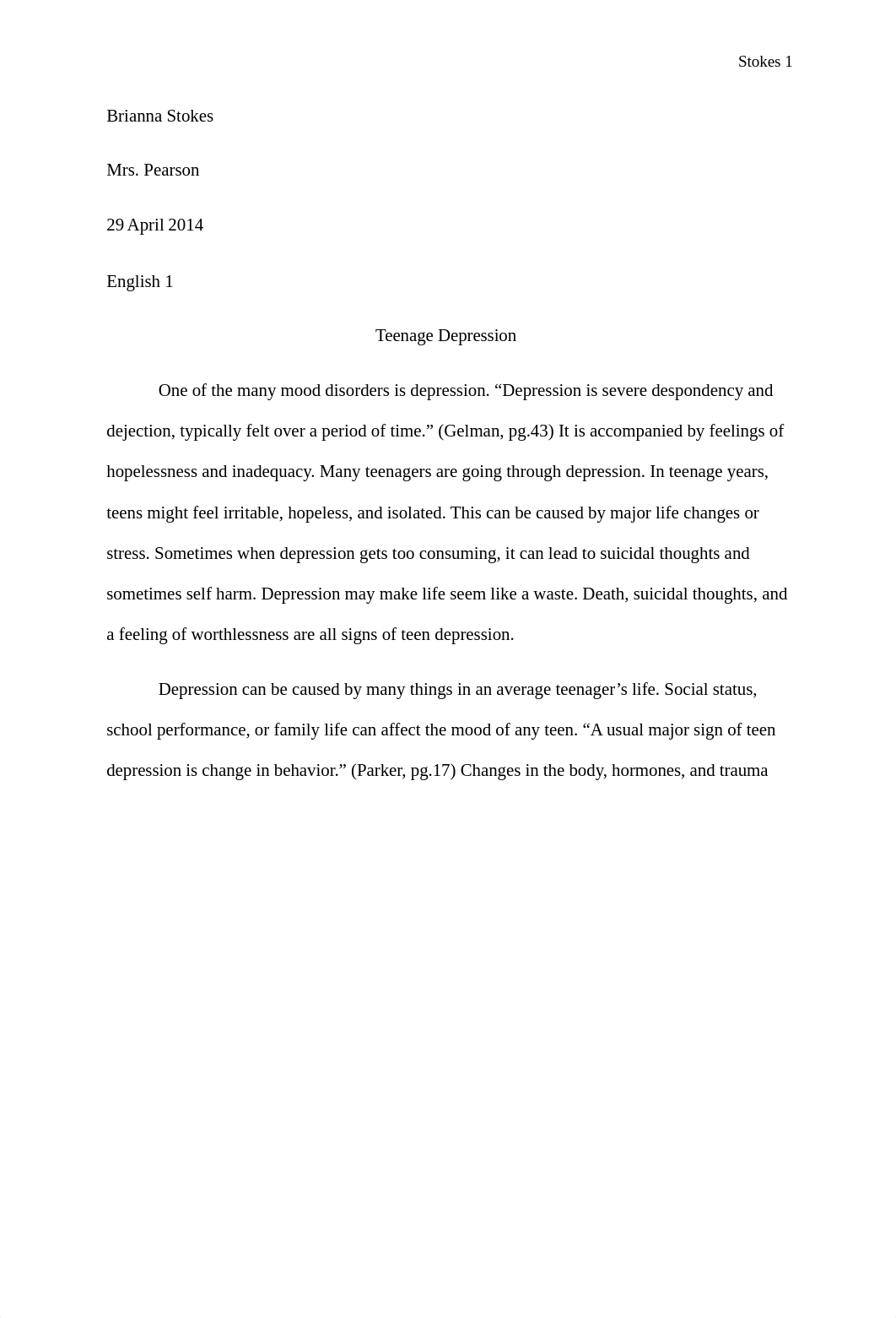 Teenage Depression Research Paper.docx_dfzz4kwm12k_page1