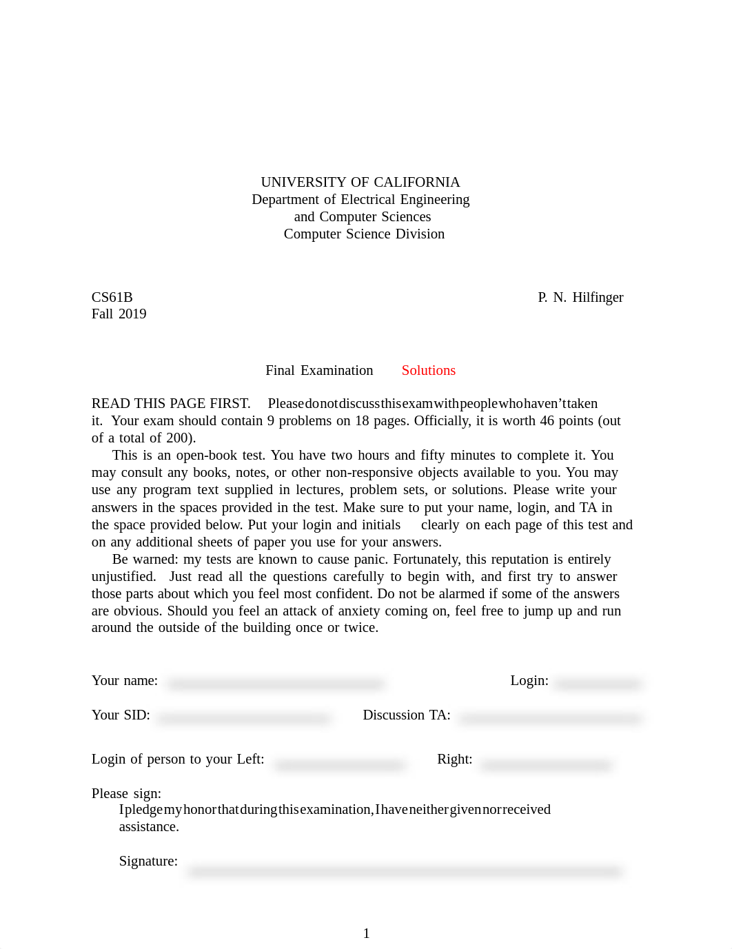 cs61b_Fa19Sols.pdf_dg01ze9gbh1_page1