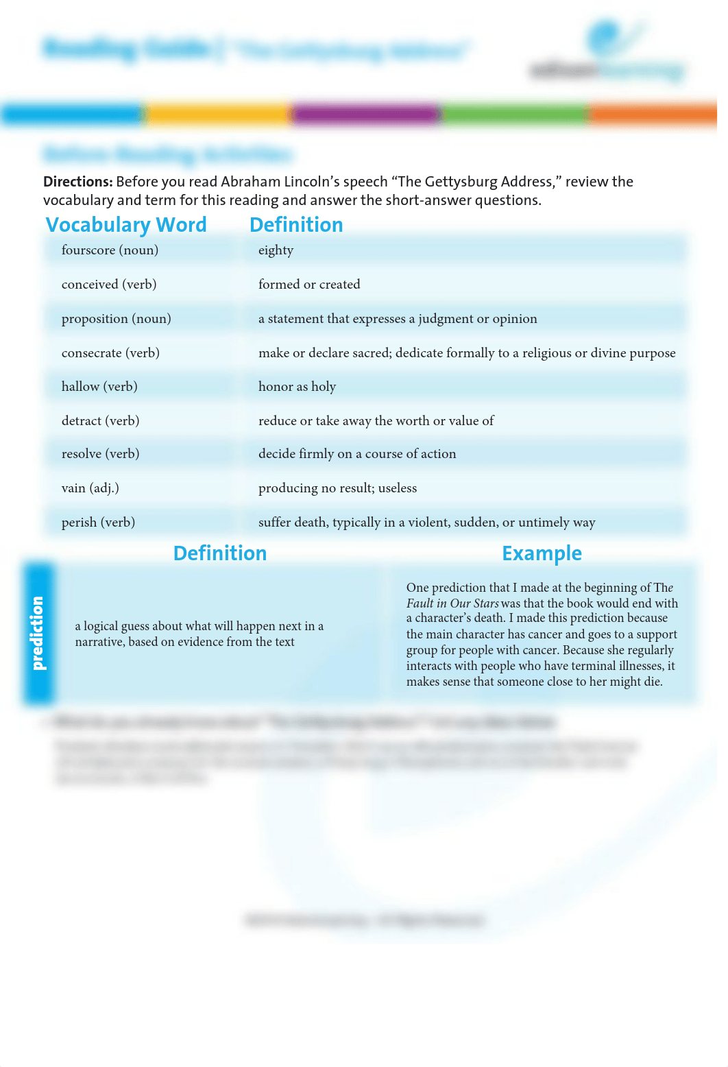 The Gettysburg Address Reading guide.pdf_dg0bft3s2ge_page1