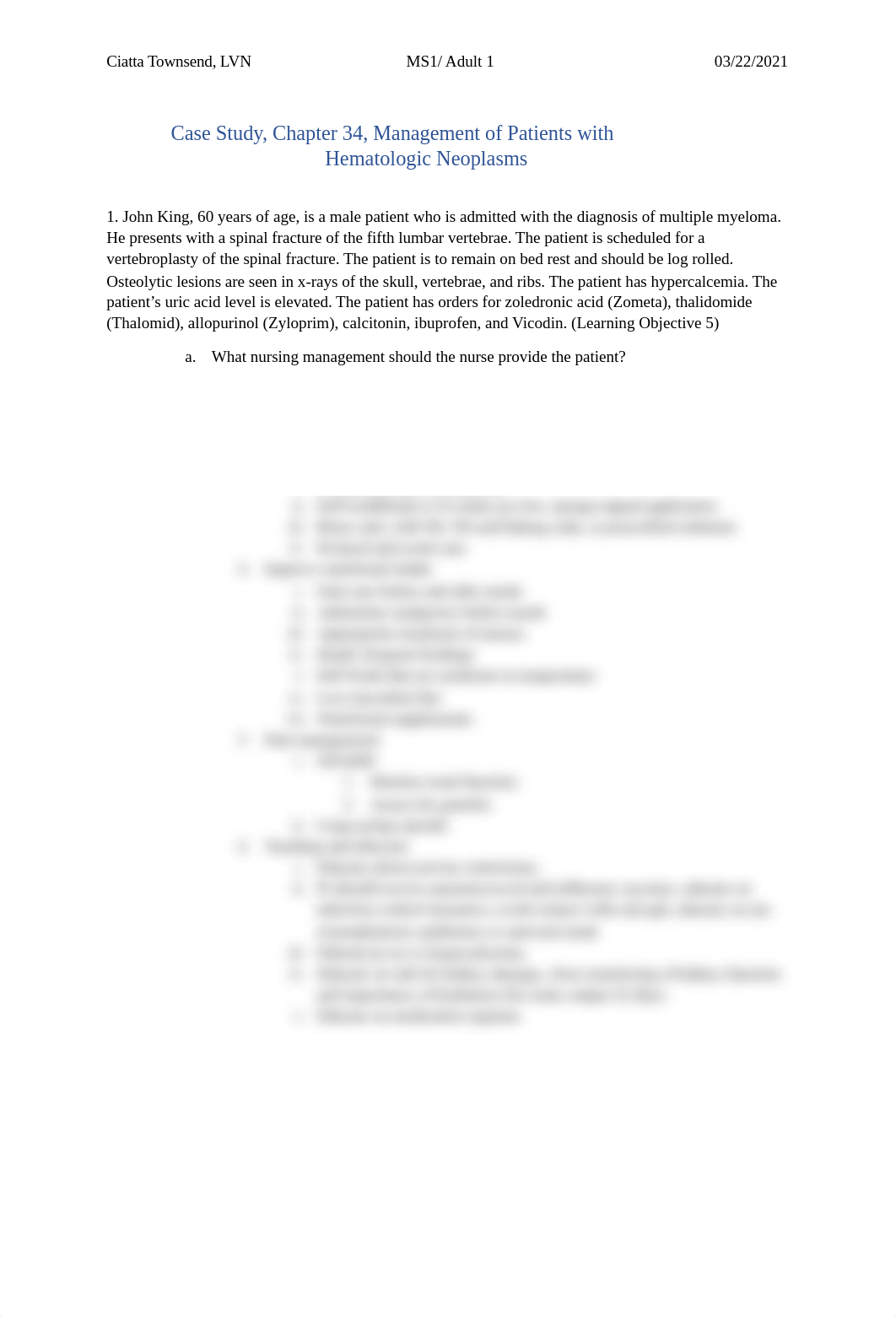 Case Study, Chapter 34, Management of Patients with Hematologic Neoplasms.docx_dg0c92b1ybs_page1