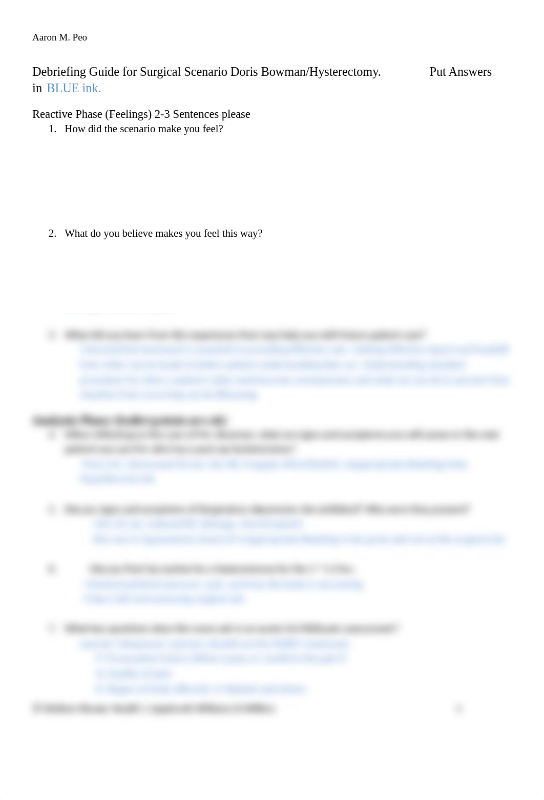 Debriefing Guide for Surgical Scenario Doris Bowman Hysterectomy.docx_dg0ow1pbqk5_page1