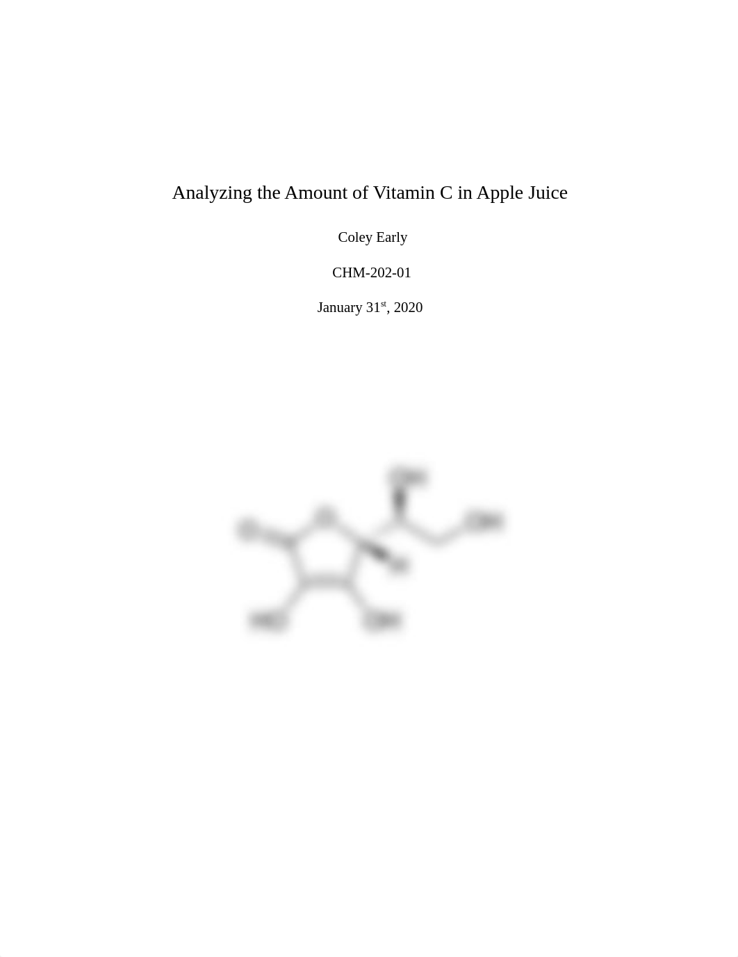 LAB 1 Analyzing the Amount of Vitamin C in Apple Juice.docx_dg1i5auafe0_page1