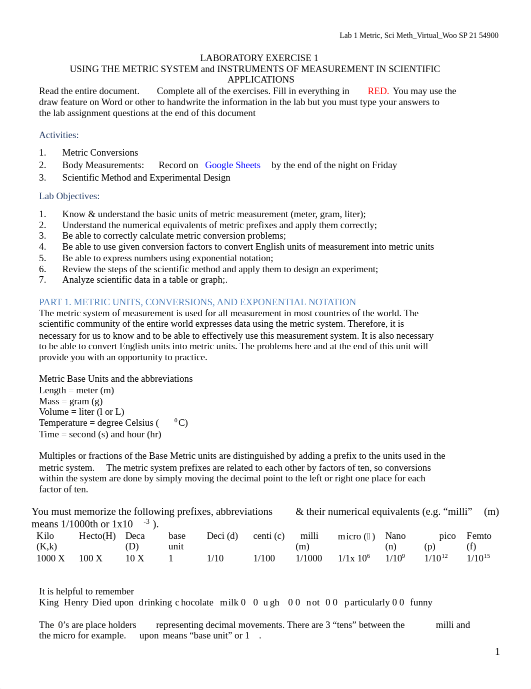 1 Lab 1 Metric, Sci Meth_Virtual_Woo_ SP'21_54900.pdf_dg1ihr7tba8_page1