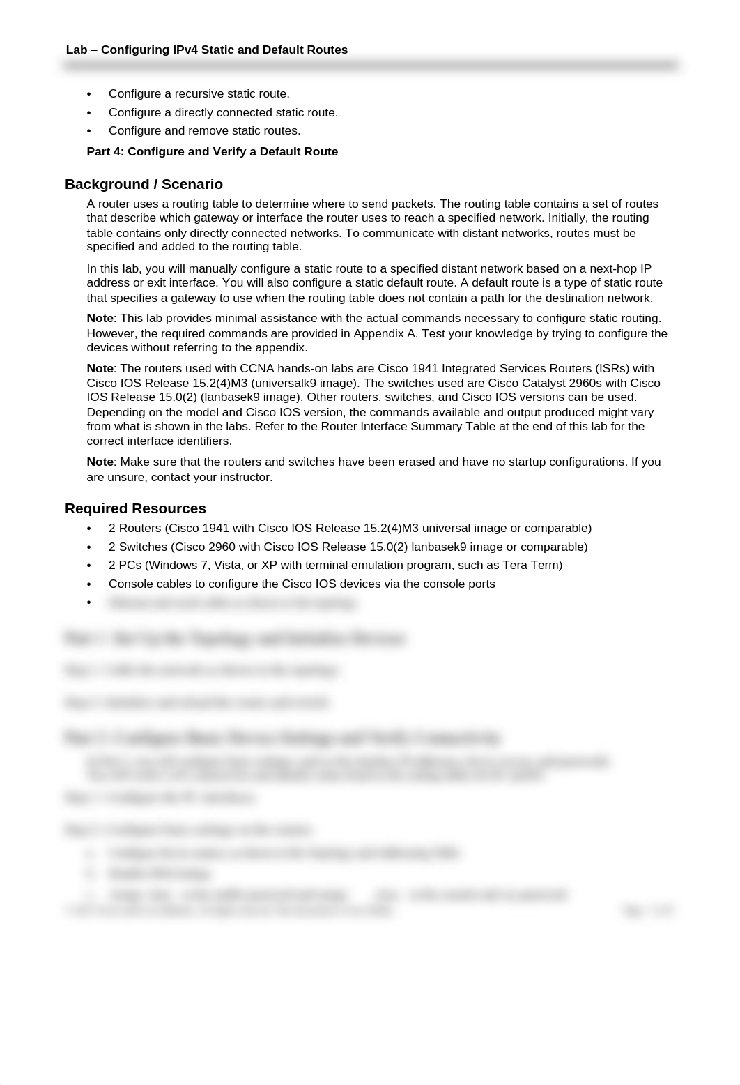 2.2.2.5 Lab - Configuring IPv4 Static and Default Routes.docx_dg24pupalpn_page3