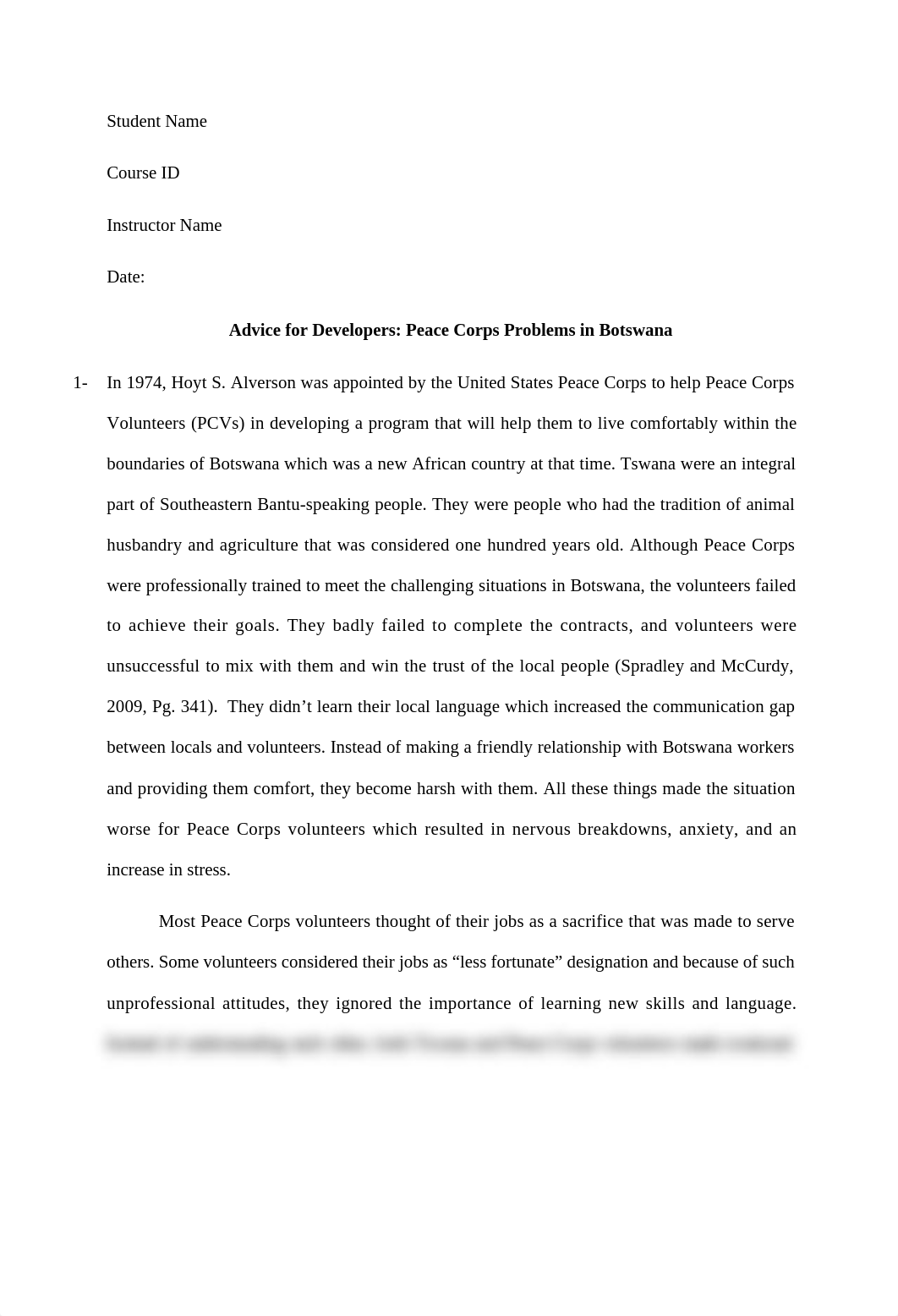 Advice for Developers Peace Corps Problems in Botswana.docx_dg2g40mi4u3_page1