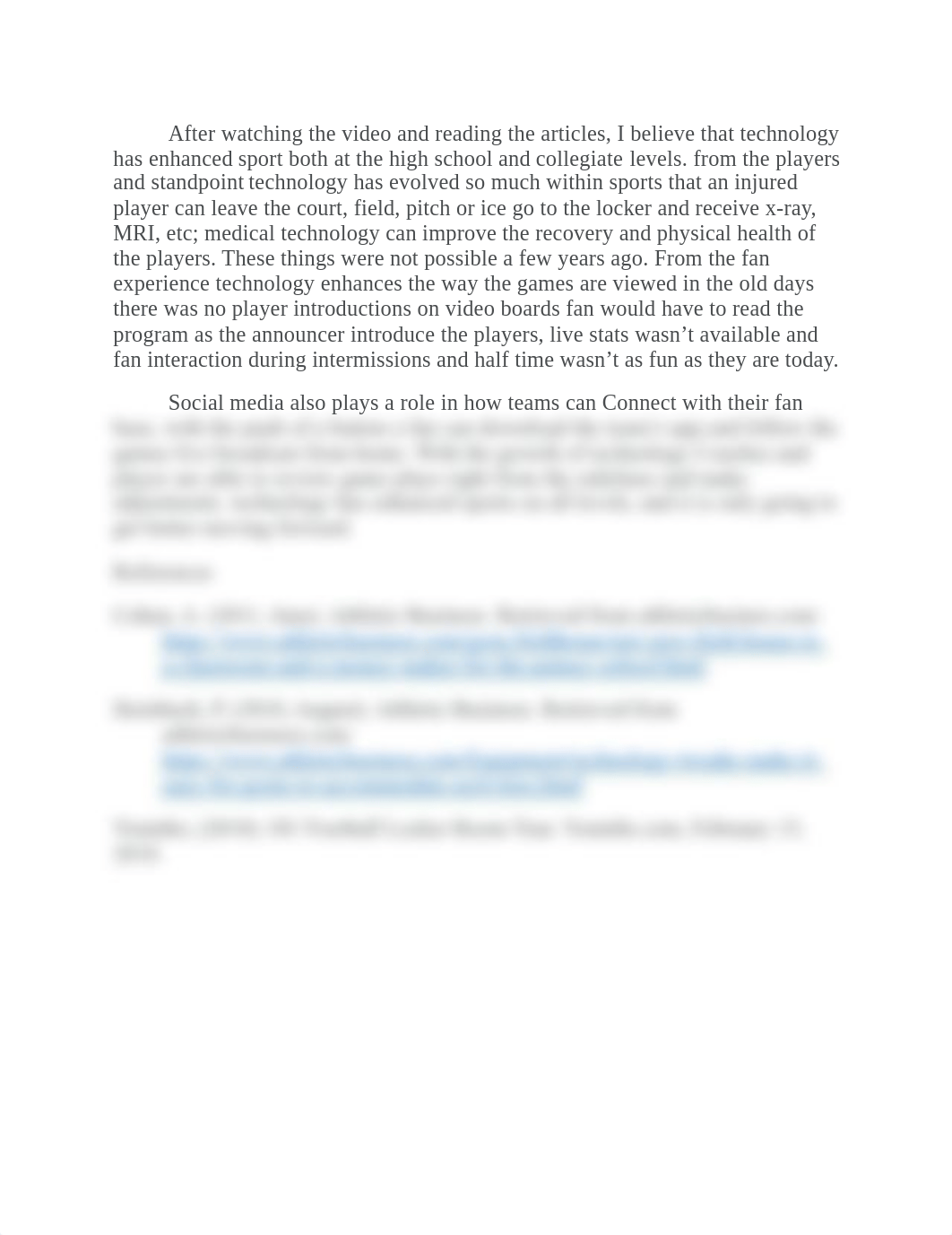 4-1 Discussion- Current Issues in Technology and Athletic Administration.docx_dg3ez4s2x2a_page1