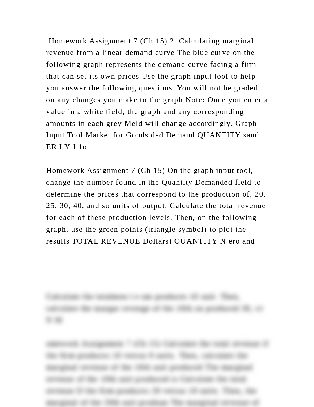 Homework Assignment 7 (Ch 15) 2. Calculating marginal revenue from a .docx_dg3o7eln6w5_page2
