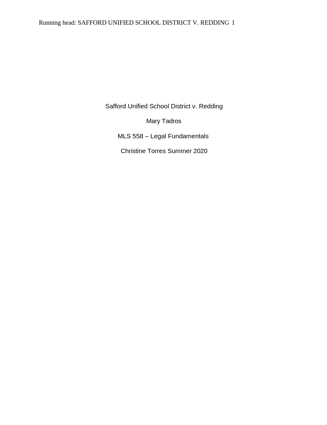 Safford Unified School District v Redding.docx_dg44nokzwdm_page1